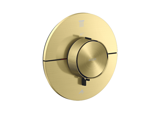 AXOR ShowerSelect ID Set de finition rond pour mitigeur thermostatique encastré avec 2 fonctions — 36750950