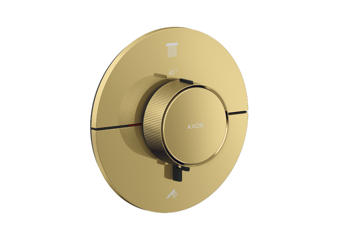 AXOR ShowerSelect ID Set de finition rond pour mitigeur thermostatique encastré avec 2 fonctions — 36750990