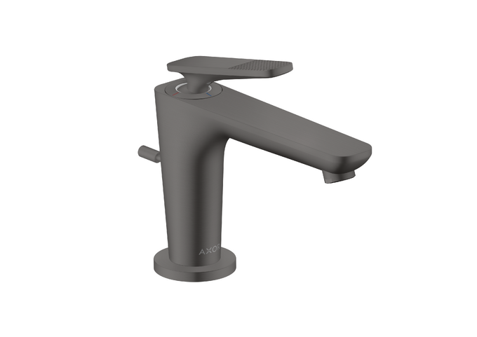 AXOR Citterio C Mitigeur de lavabo 90 CoolStart avec tirette et vidage, coupe cubique — 49011340
