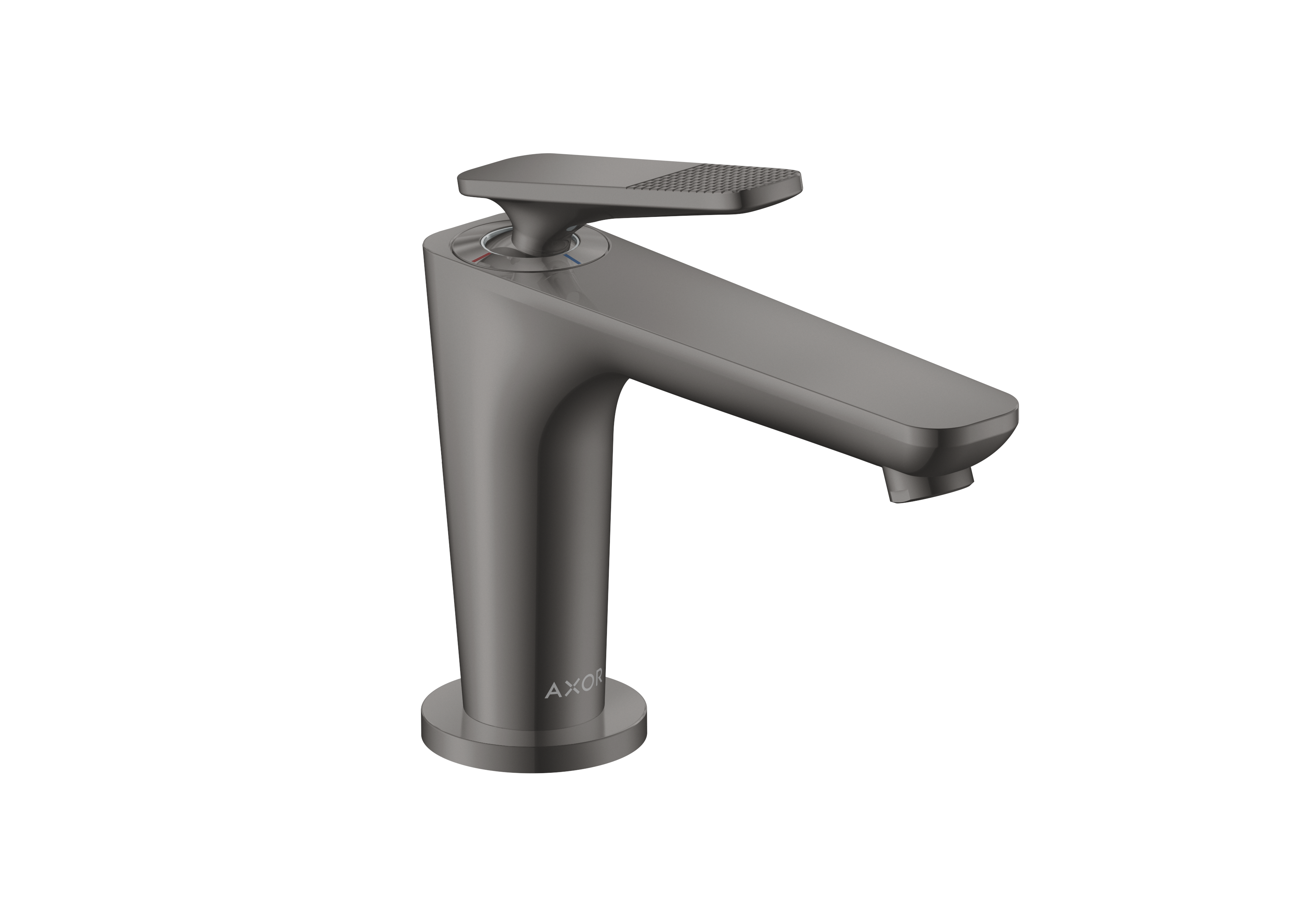 Single lever basin mixer 90 with CoolStart for hand washbasins and waste set - cubic cut