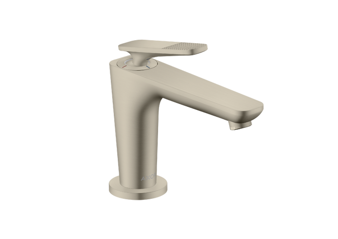 AXOR Citterio C Mitigeur de lavabo 90 CoolStart, bonde à écoulement libre, coupe cubique — 49021820