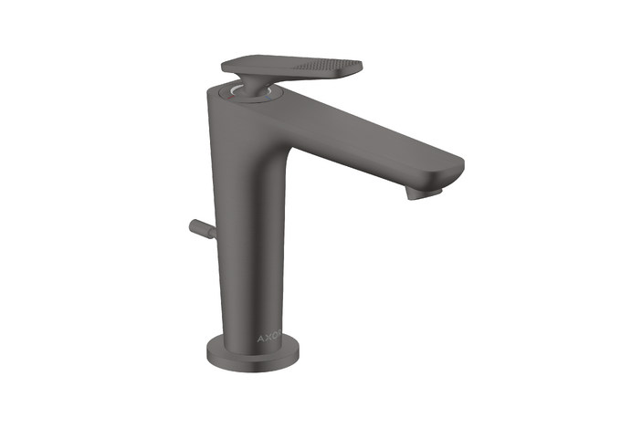AXOR Citterio C Mitigeur de lavabo 125 CoolStart avec tirette et vidage, coupe cubique — 49031340