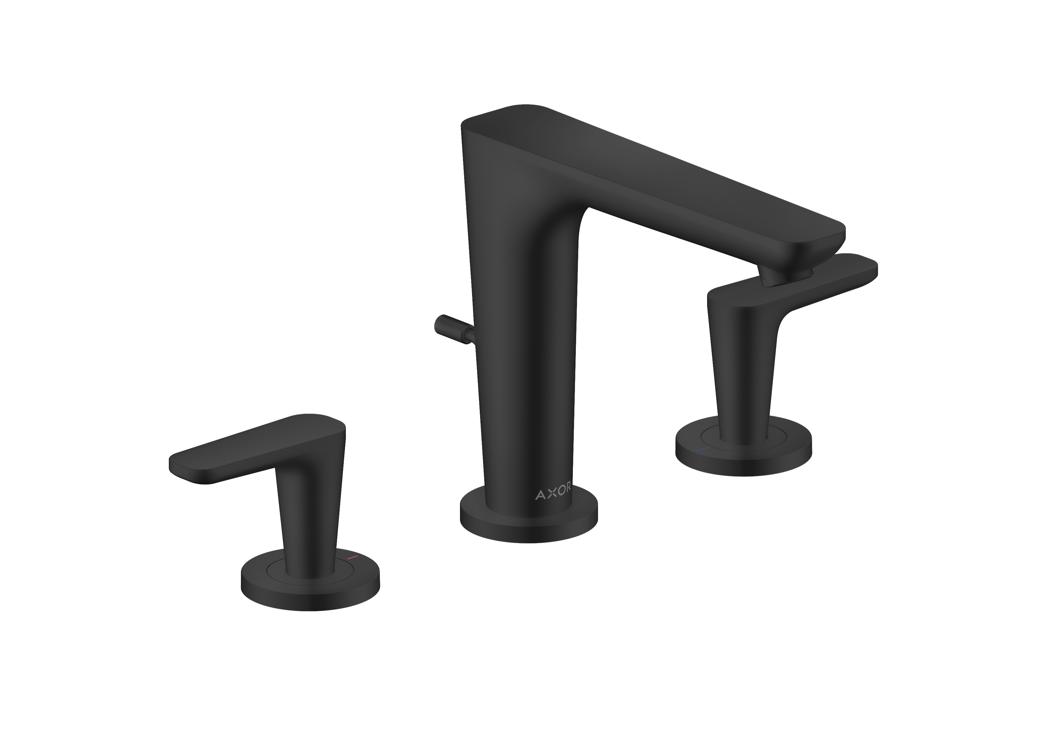 3-hole basin mixer 125 with pop-up waste set