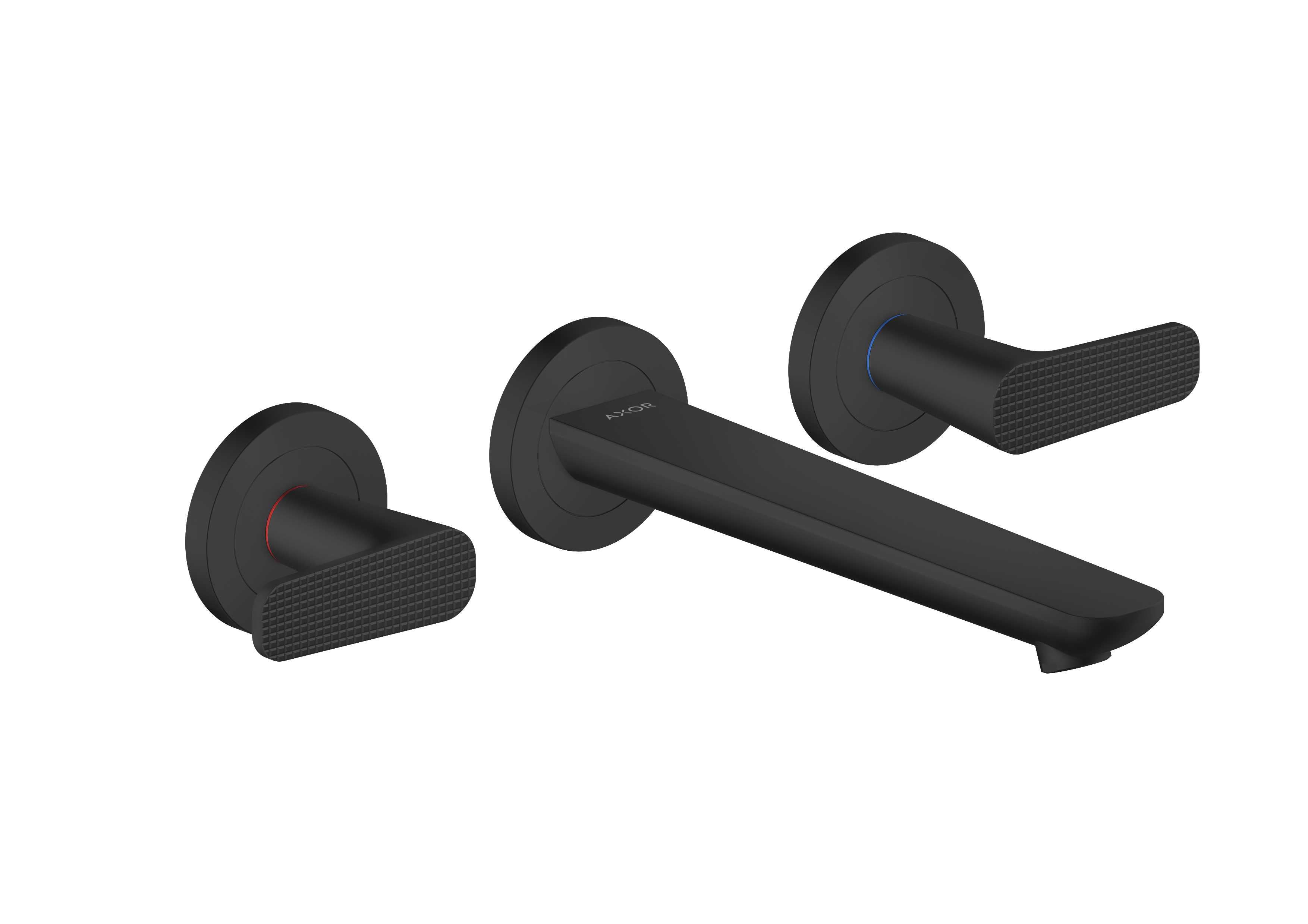 Wall-Mounted Widespread Faucet- Cubic Cut