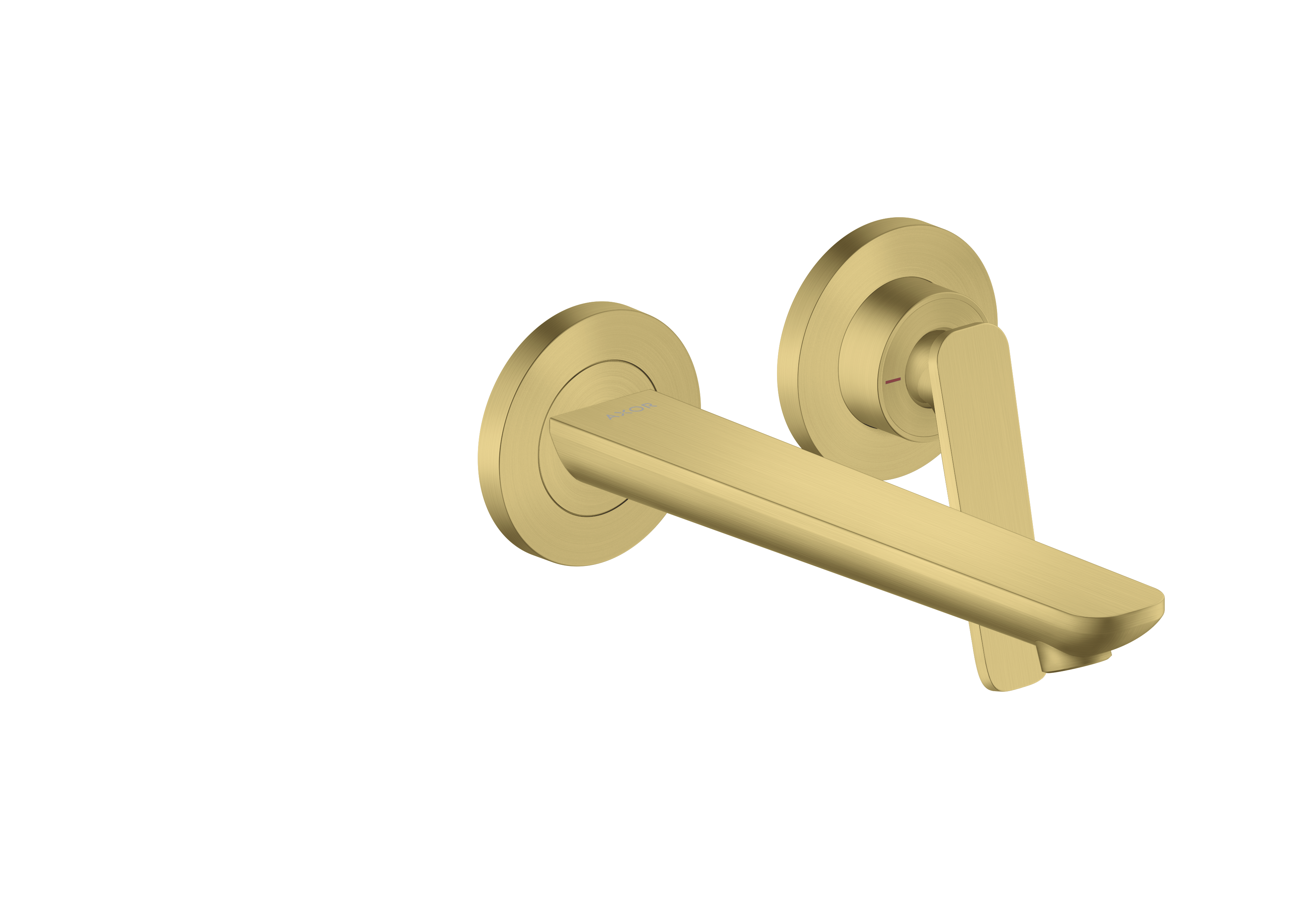 AXOR Citterio C Single lever basin mixer for concealed installation wall-mounted with spout 195 mm