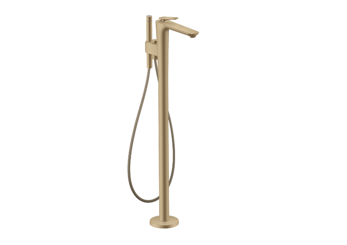 AXOR Citterio C Mitigeur de baignoire encastré pour montage au sol, coupe cubique — 49441140