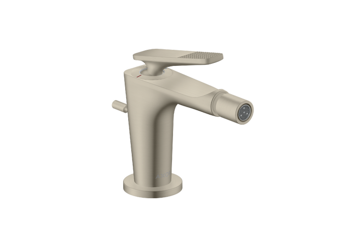 AXOR Citterio C Mitigeur de bidet avec tirette et vidage, coupe cubique — 49211820