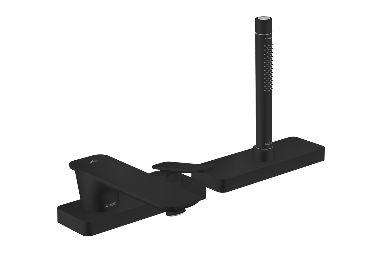 3-Hole Roman Tub Set Trim with 1.75 GPM Handshower and Sbox