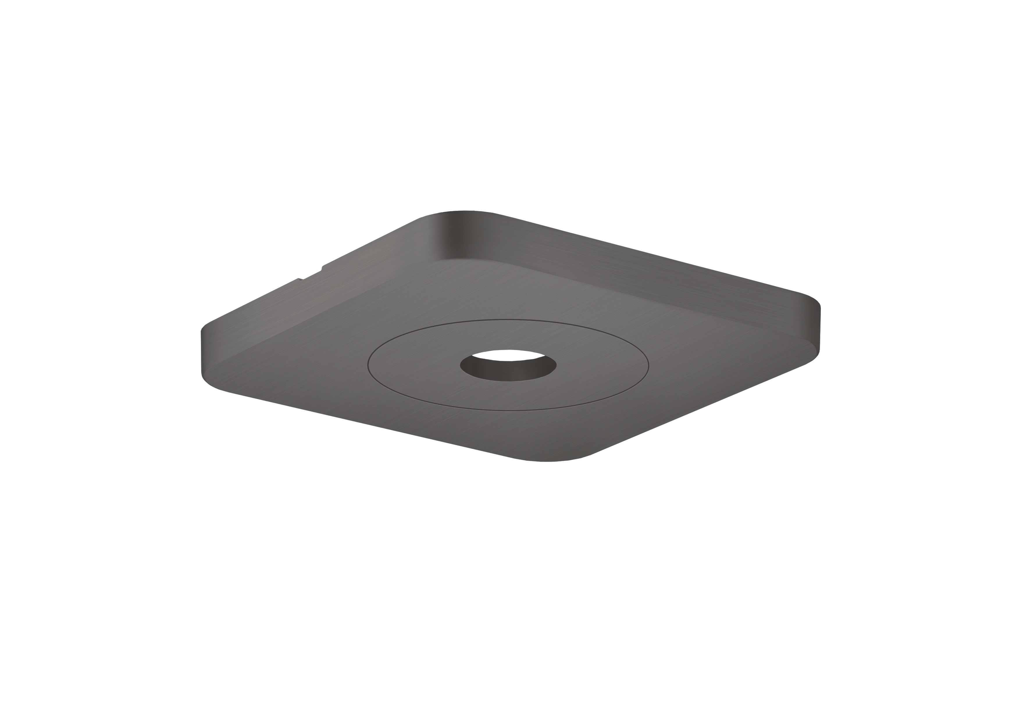 Ceiling escutcheon 120/120 softsquare