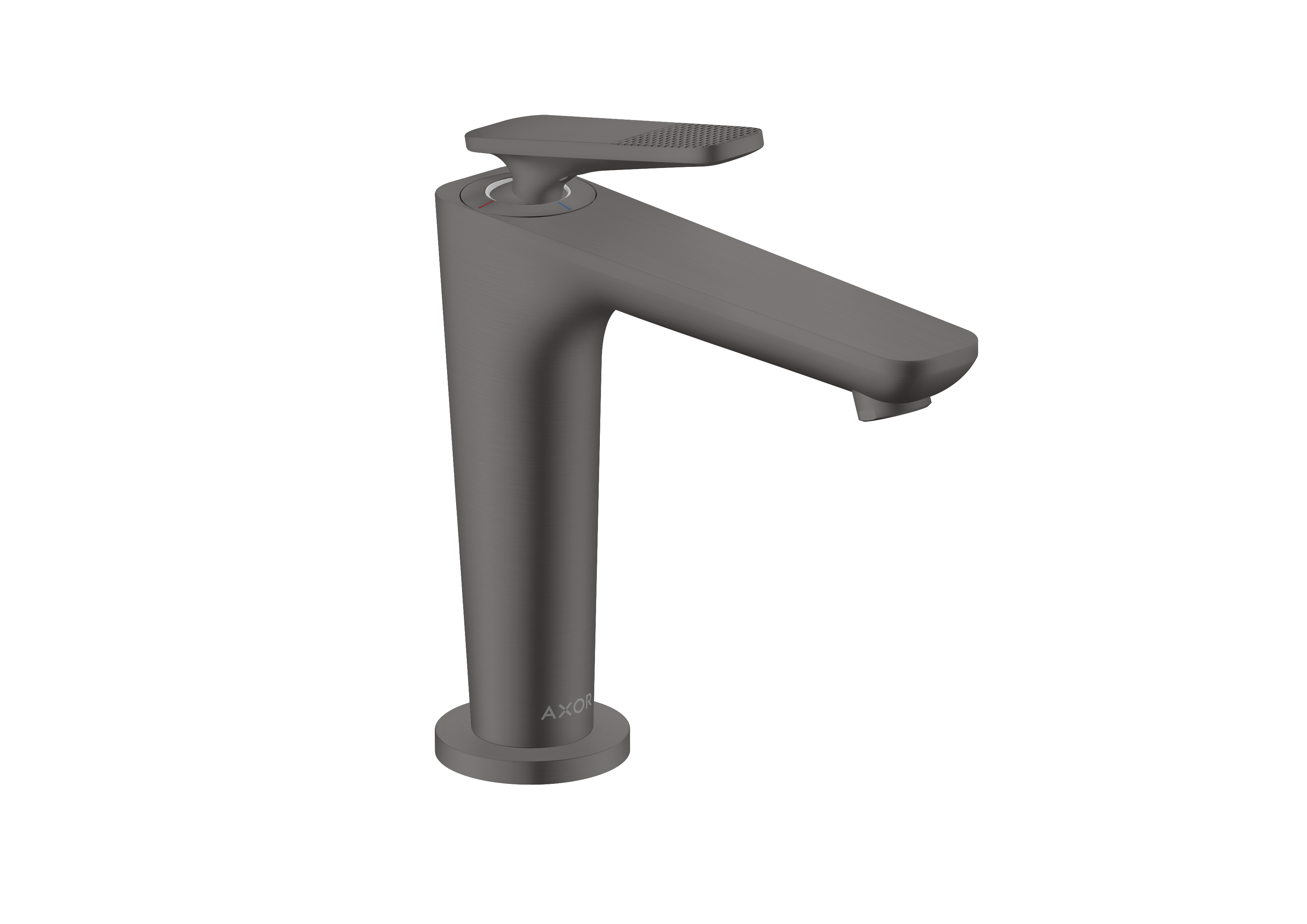 Single lever basin mixer 125 with CoolStart and waste set - cubic cut