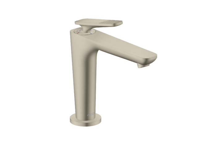 AXOR Citterio C Mitigeur de lavabo 125 CoolStart, bonde à écoulement libre, coupe cubique — 49041820