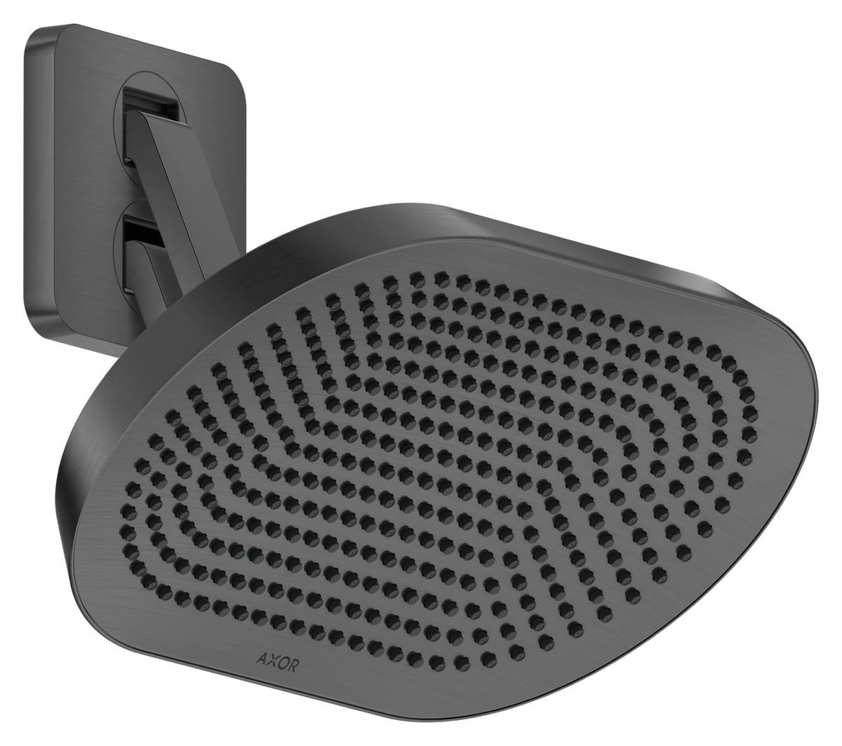 Overhead shower 370/220 2jet EcoSmart with adjustable shower arm