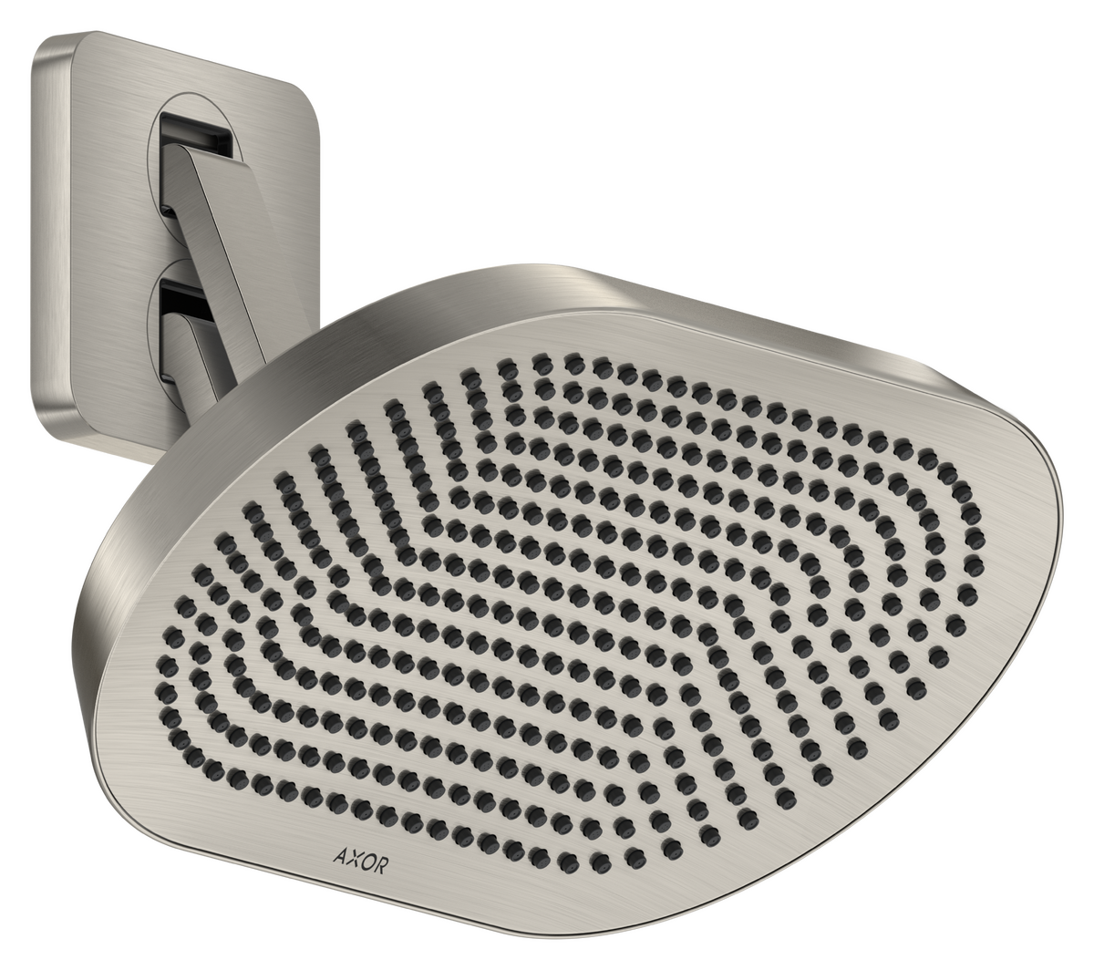 Overhead shower 370/220 2jet EcoSmart with adjustable shower arm