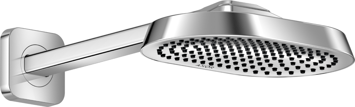 Ducha fija 250/160 1jet EcoSmart con brazo de ducha