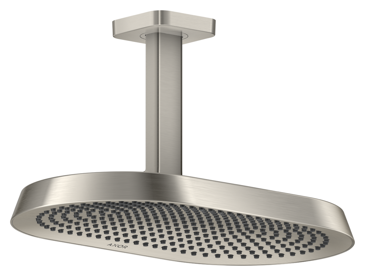 Overhead shower 370/220 2jet with ceiling connector