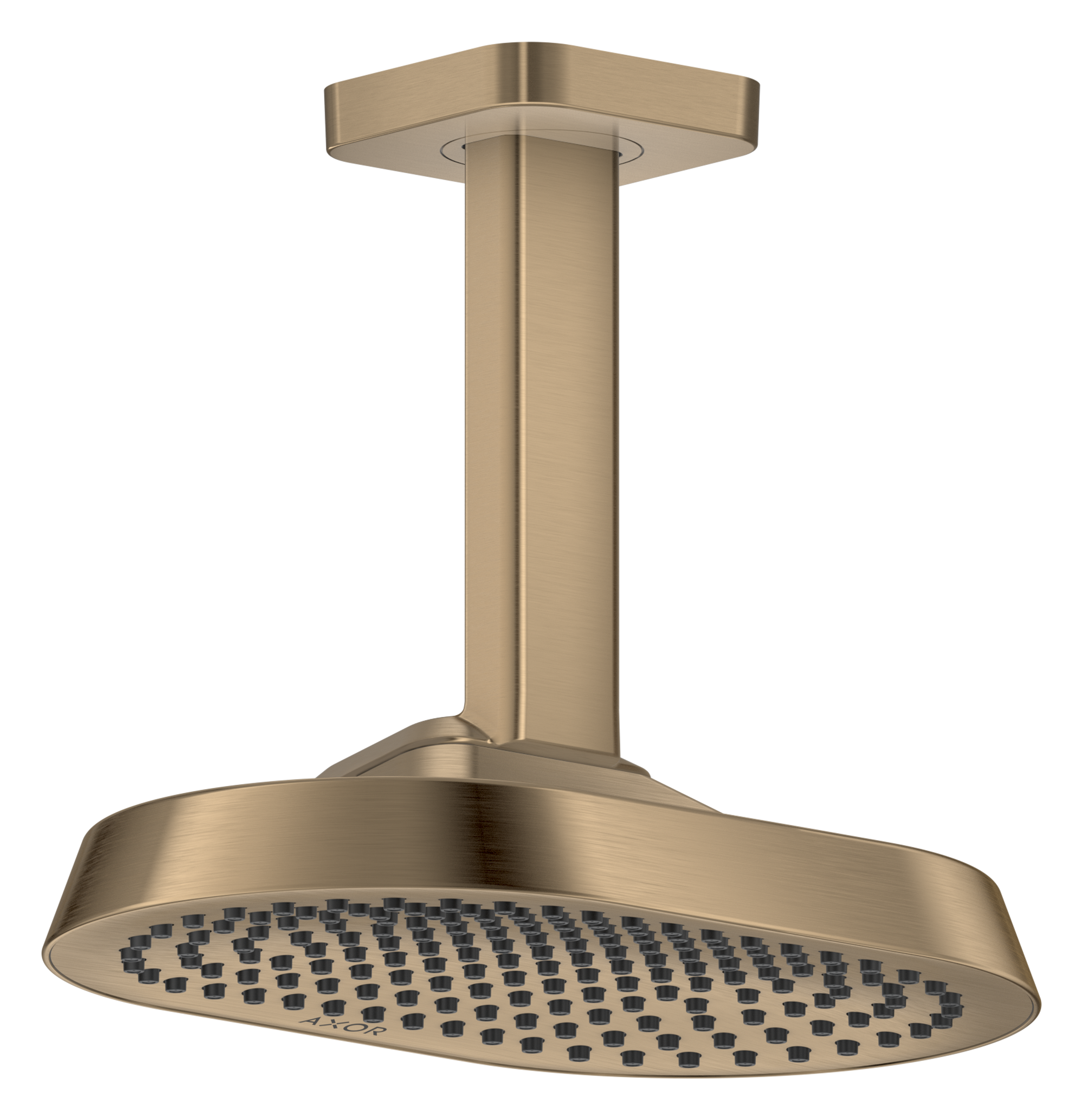 Overhead shower 250/160 1jet with ceiling connector