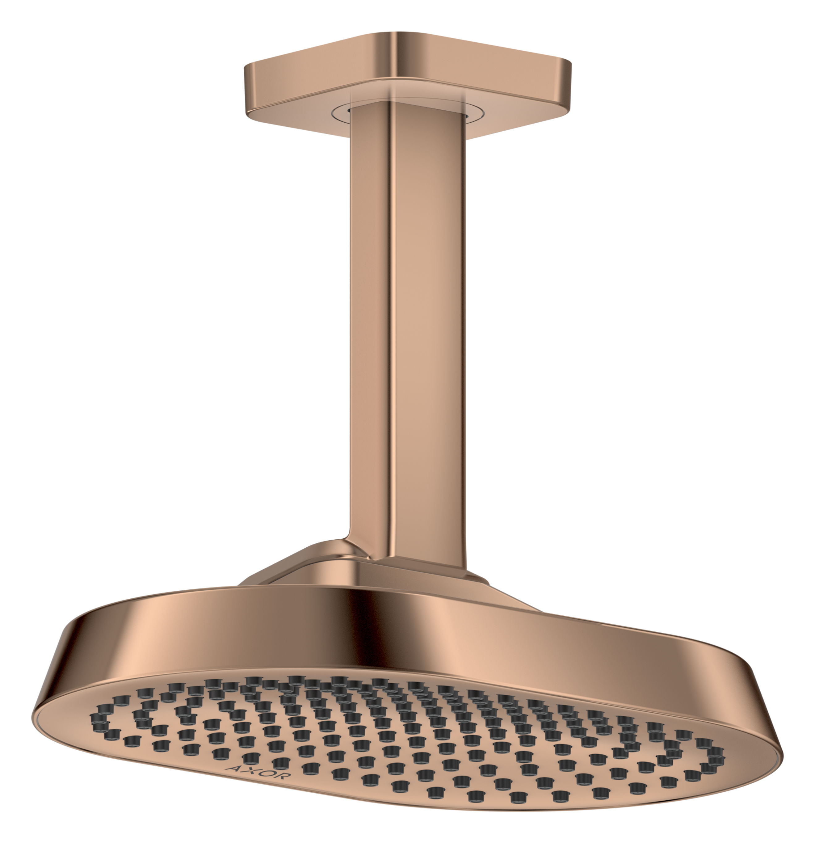 Overhead shower 250/160 1jet EcoSmart with ceiling connector