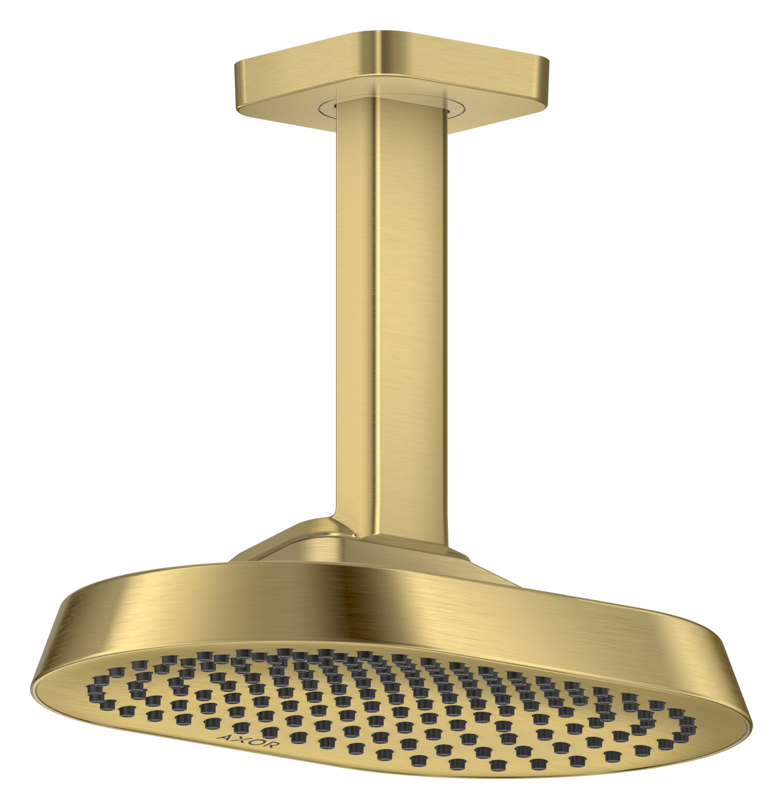 Overhead shower 250/160 1jet with ceiling connector