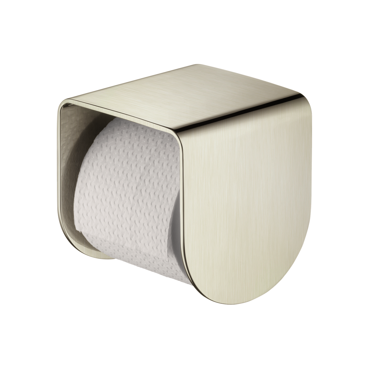 Toilet paper holder with shelf