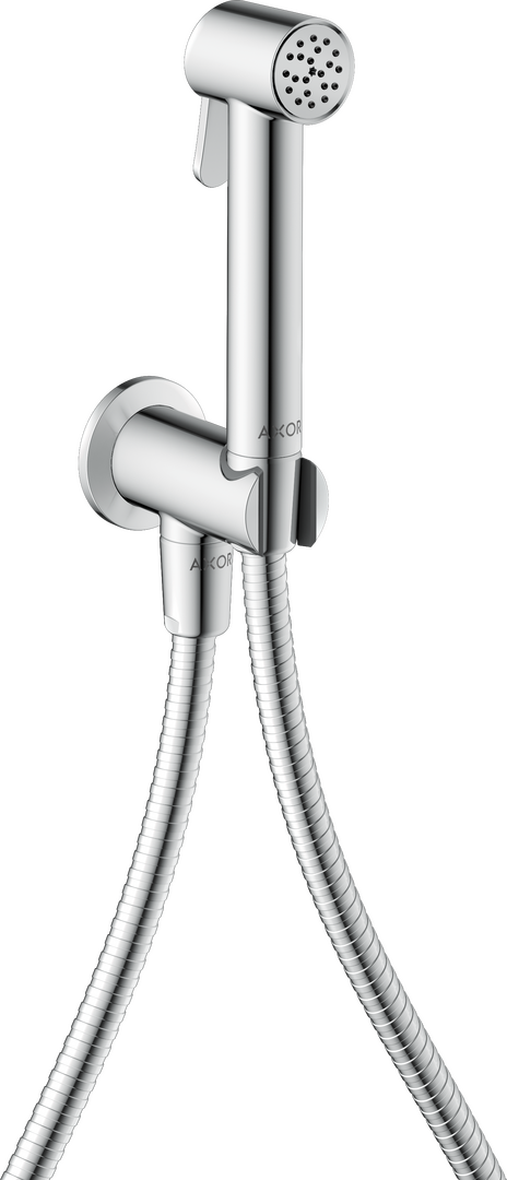 Douchette hygiénique 1jet pour eau froide avec support de douche et flexible 1