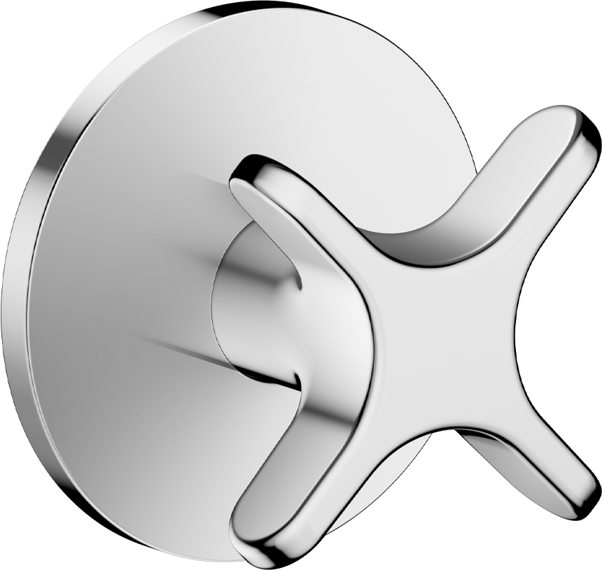 AXOR Shut-off valves: AXOR One, Shut-off valve for concealed ...