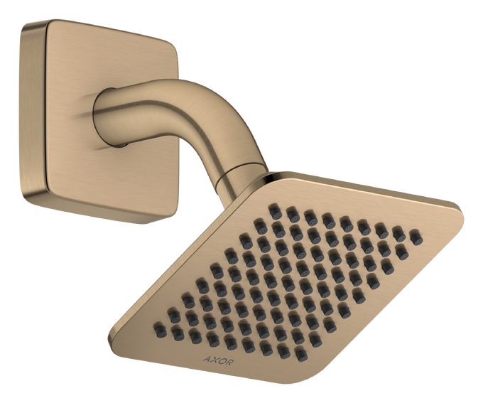 AXOR Citterio C Douche de tête 120/120 1jet EcoSmart avec bras de douche 120 mm — 28810140