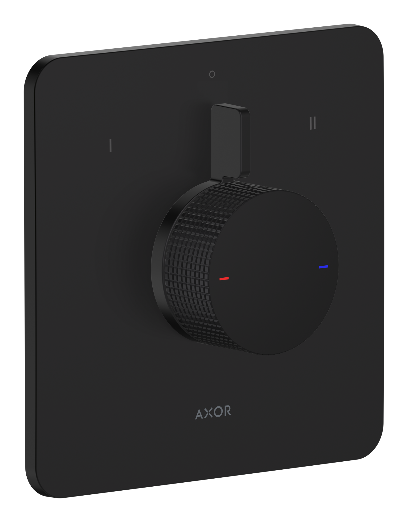 Mixer for concealed installation for 2 functions - cubic cut