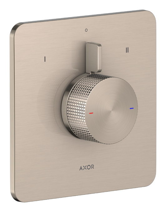 AXOR Citterio C Mitigeur pour installation encastrée pour 2 fonctions, coupe cubique — 49451820