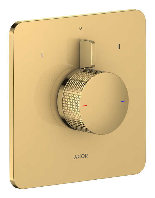 AXOR Citterio C Mitigeur pour installation encastrée pour 2 fonctions, coupe cubique — 49451990