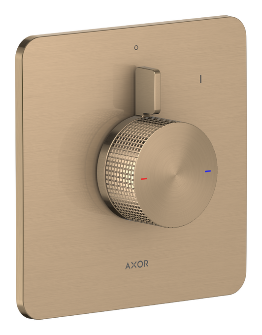 AXOR Citterio C Mitigeur pour installation encastrée pour 1 fonction, coupe cubique — 49651140