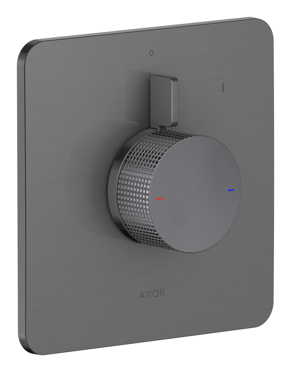 Shower mixer for concealed installation for 1 function - cubic cut