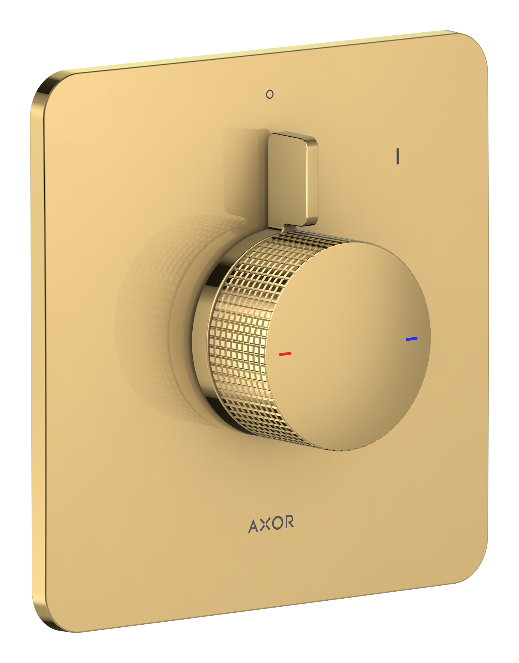 Mixer for concealed installation for 1 function - cubic cut