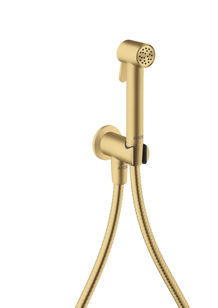 Douchette hygiénique 1jet pour eau froide avec support de douche et flexible 1
