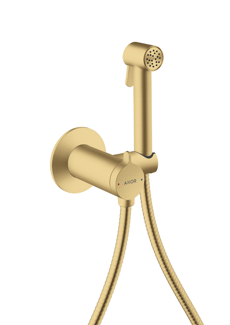 Douchette hygiénique 1jet avec support de douche et flexible 1