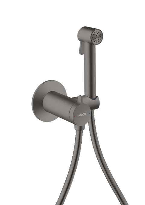 Douchette hygiénique 1jet avec support de douche et flexible 1