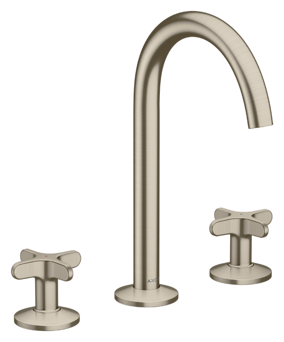 AXOR One Mélangeur de lavabo 3 trous 170 avec poignées croisillons et bonde clic clac — 48040820