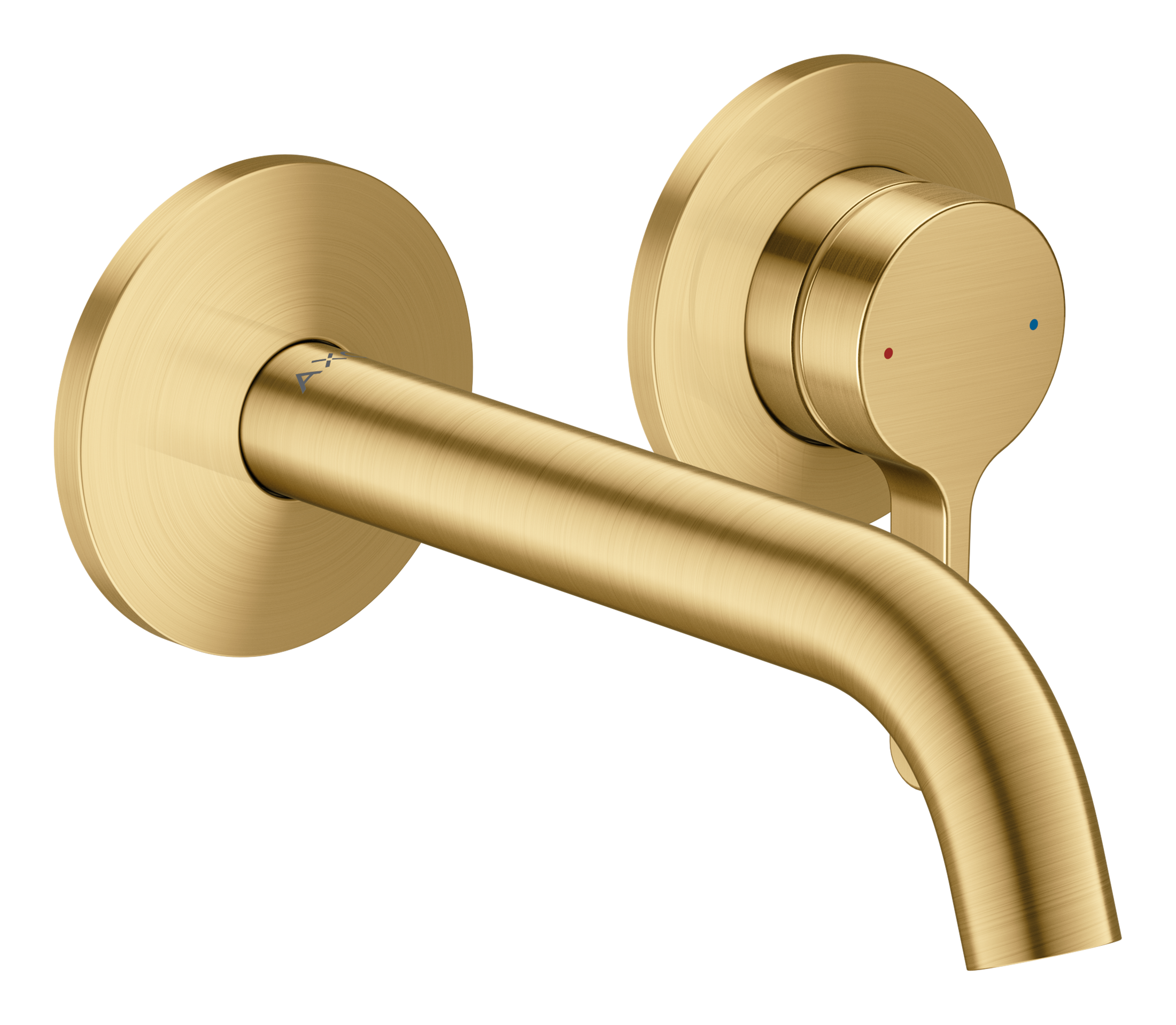 Wall-Mounted Single-Handle Faucet 160- Lever Handle