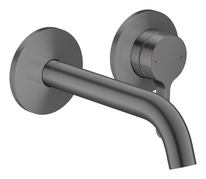 AXOR One Mitigeur de lavabo 2 trous encastré mural avec bec 160 mm — 48170340