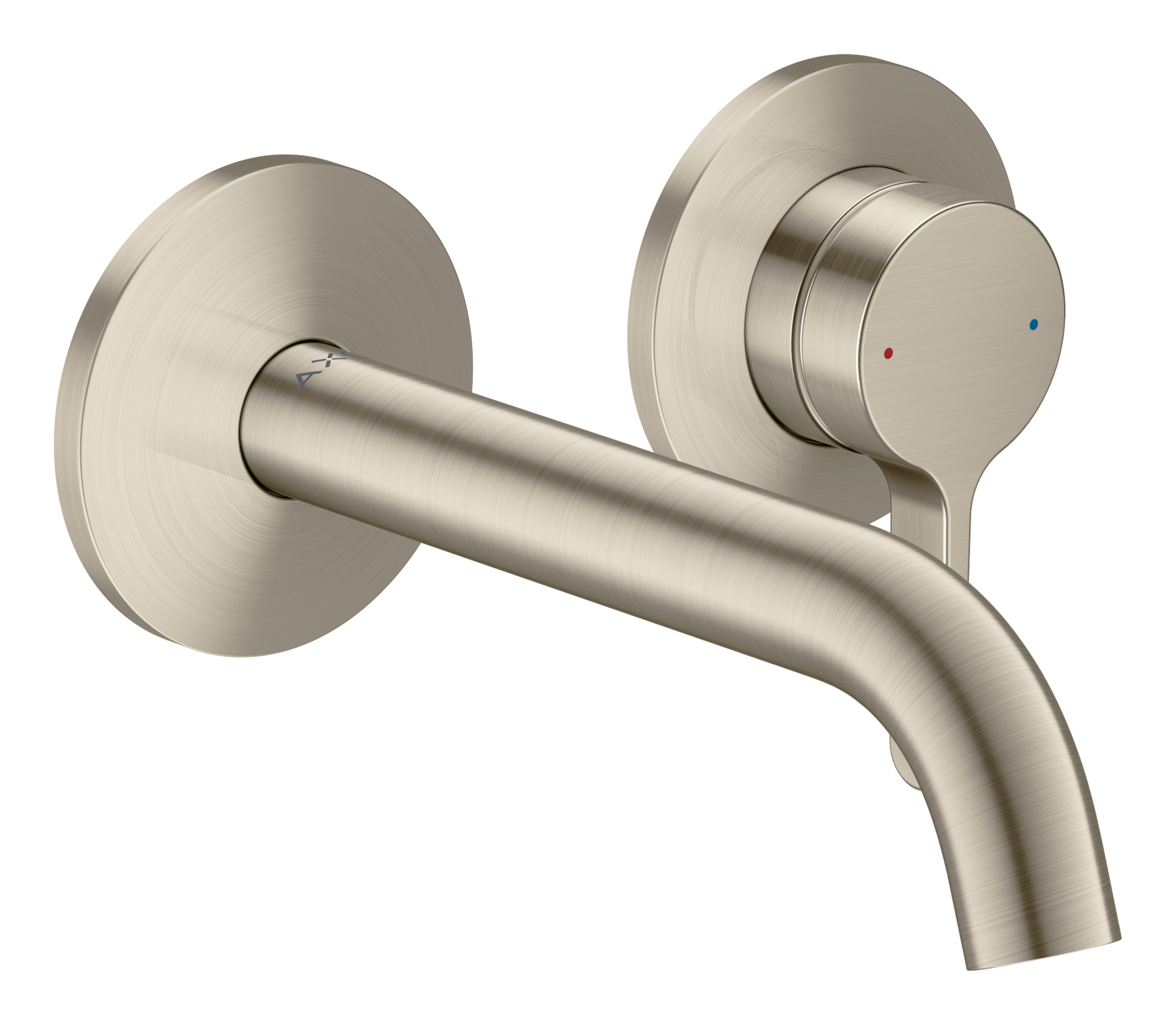 Single lever basin mixer for concealed installation wall-mounted with lever handle and spout 160 mm