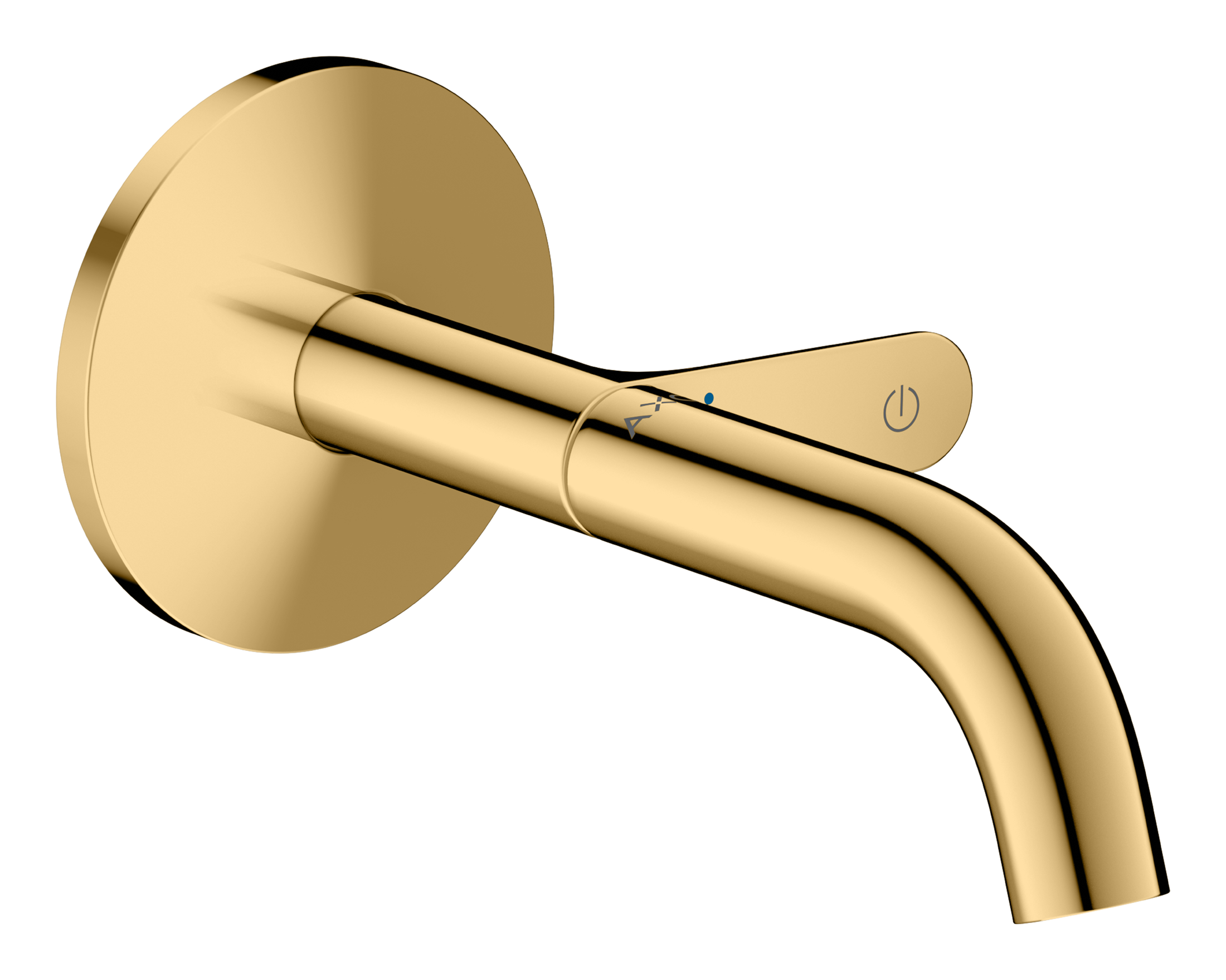 Basin mixer for concealed installation wall-mounted Select with spout 160 mm