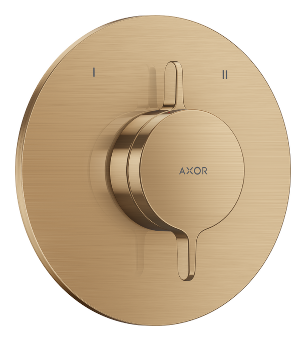 Inbouw mengkraan voor 2 systemen