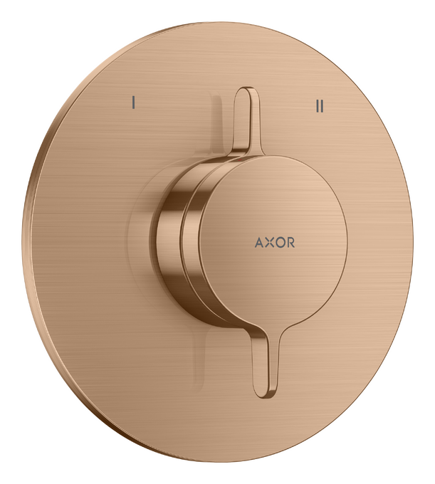 Inbouw mengkraan voor 2 systemen