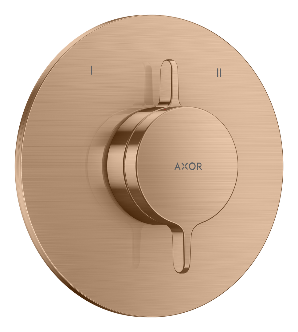 Inbouw mengkraan voor 2 systemen