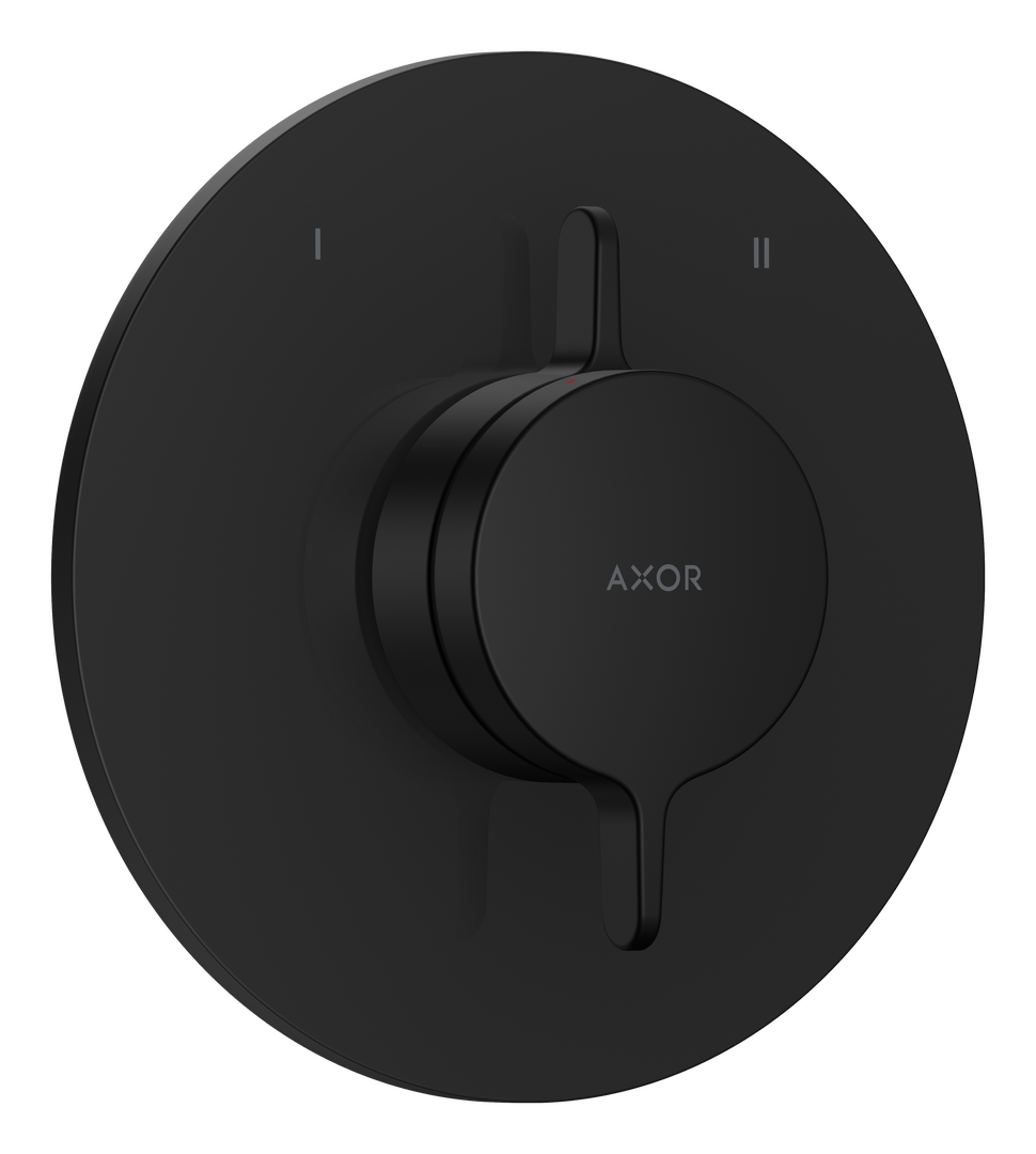 Inbouw mengkraan voor 2 systemen