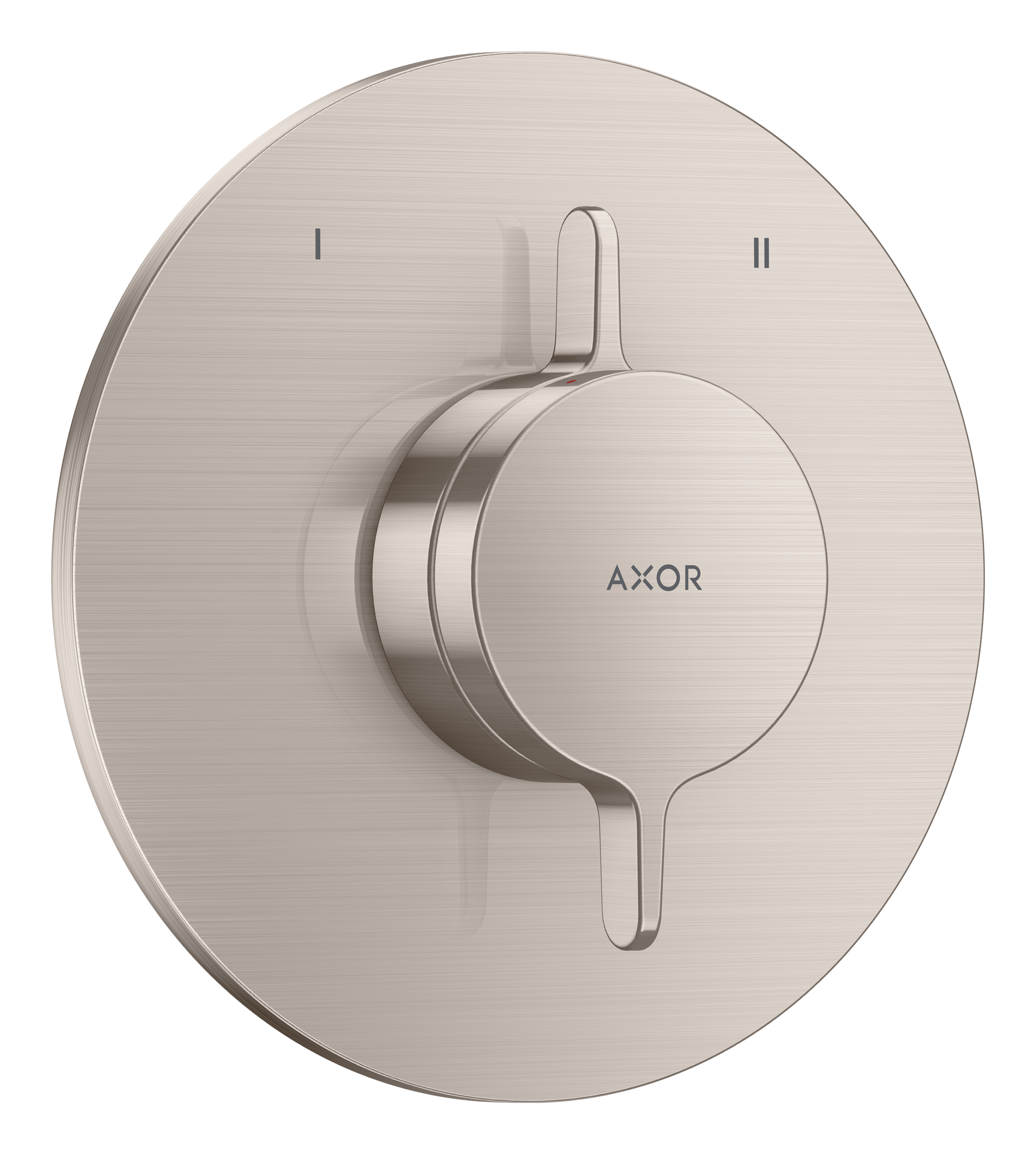 Mixer for concealed installation for 2 functions