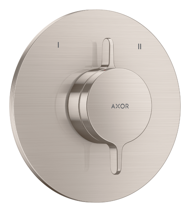 Inbouw mengkraan voor 2 systemen