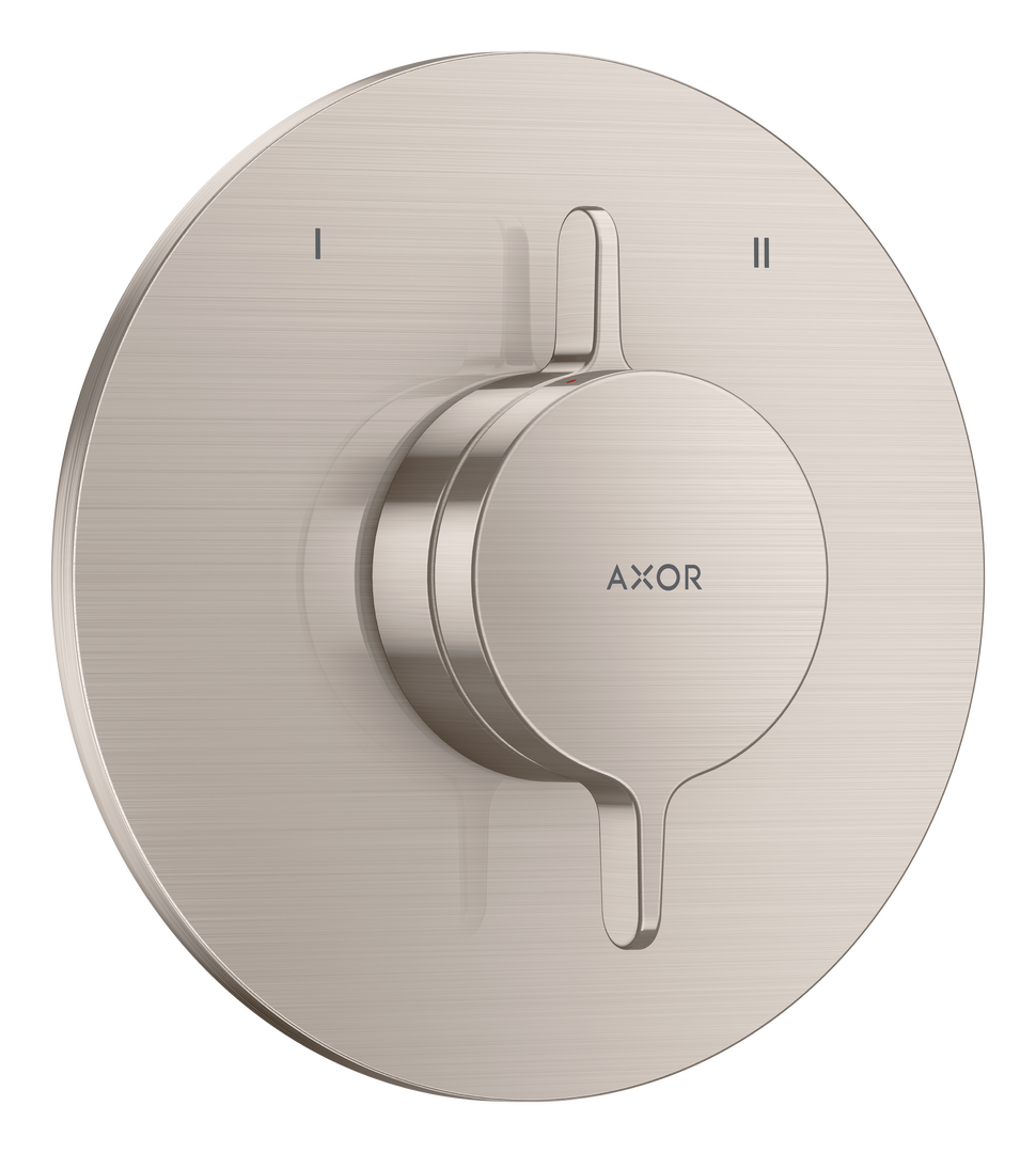 Inbouw mengkraan voor 2 systemen