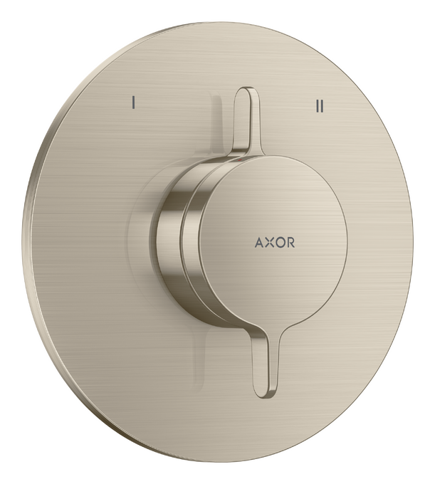 Inbouw mengkraan voor 2 systemen