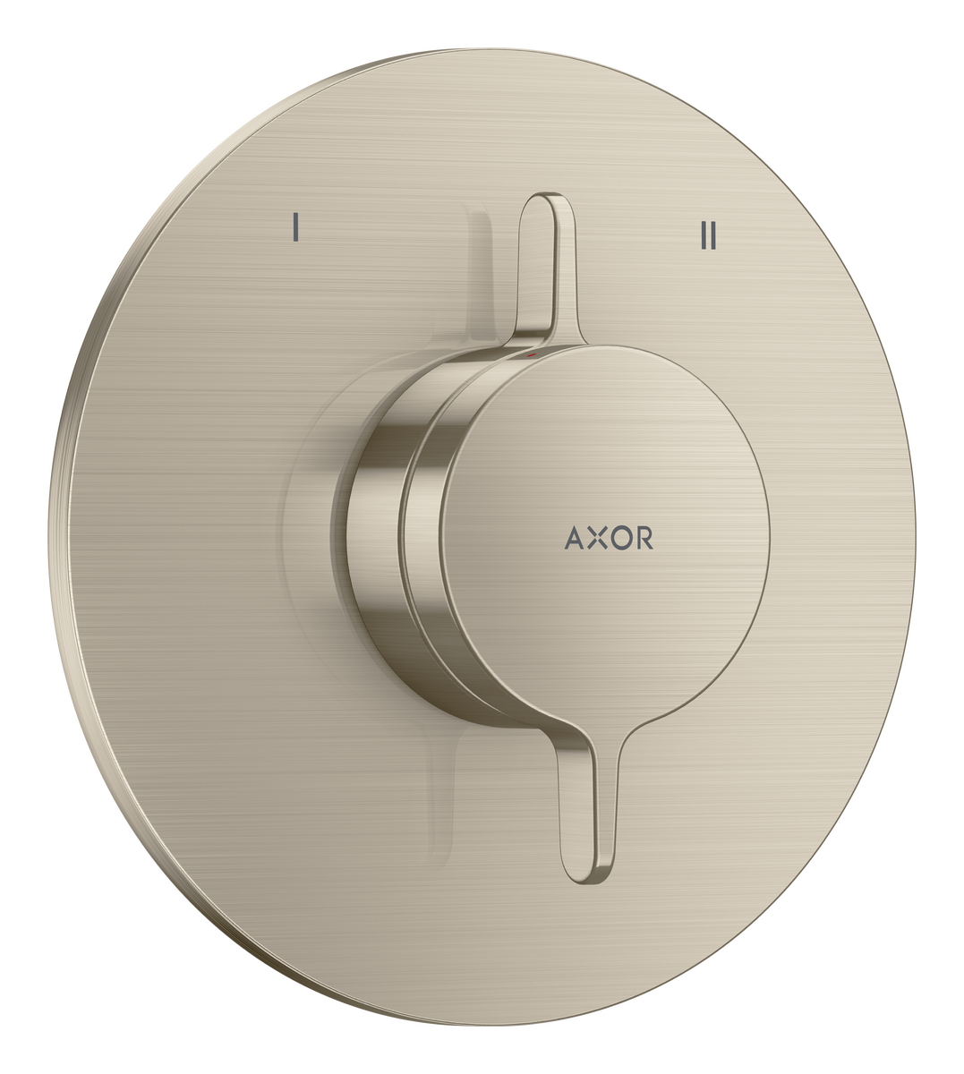 Mixer for concealed installation for 2 functions