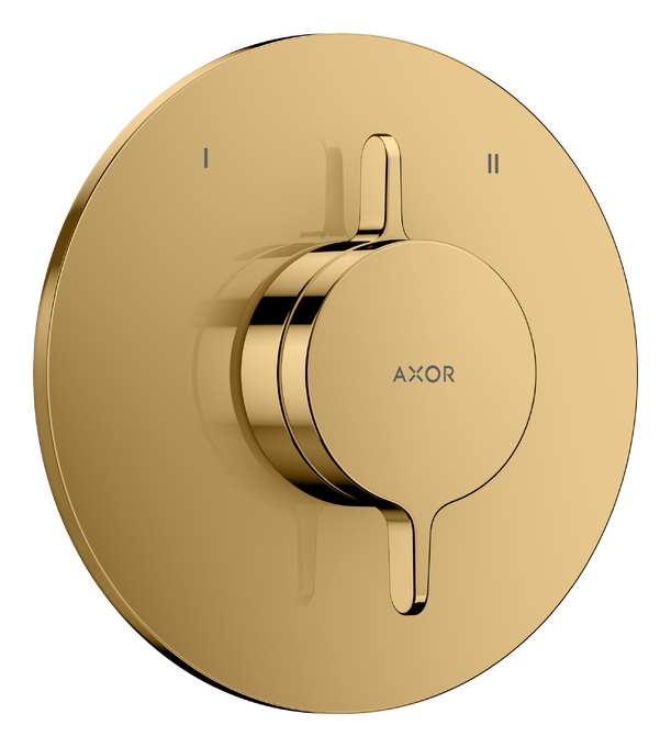 Inbouw mengkraan voor 2 systemen